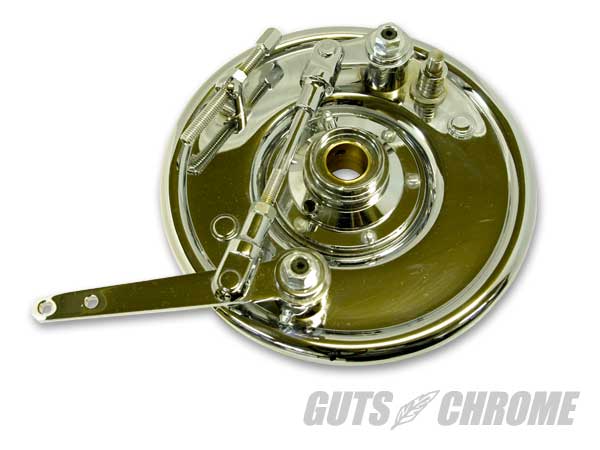 ○スプリンガーフォーク ダブルカムドラムブレーキキット クローム