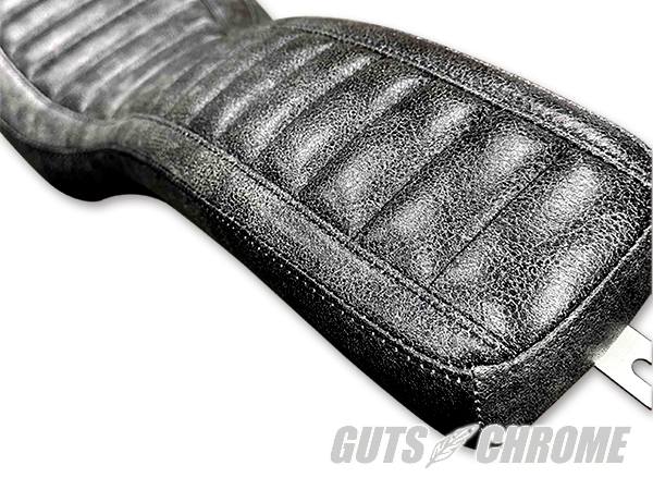 ▽HARD RIDE サバイバーレザーコブラシート 4速フレーム用｜ハーレー