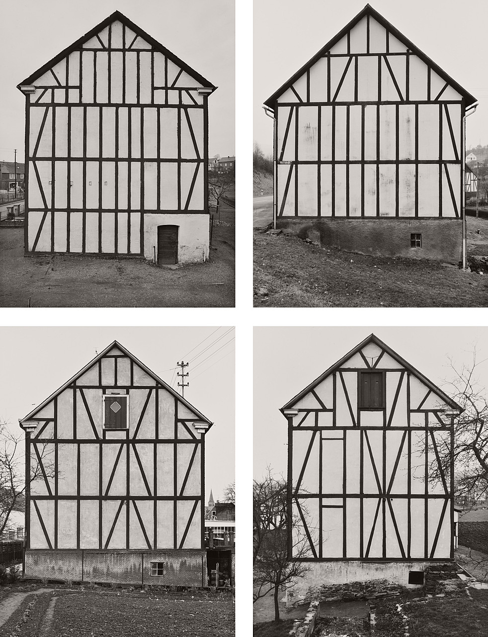 Bernd and Hilla Becher | Framework Houses, Siegen District