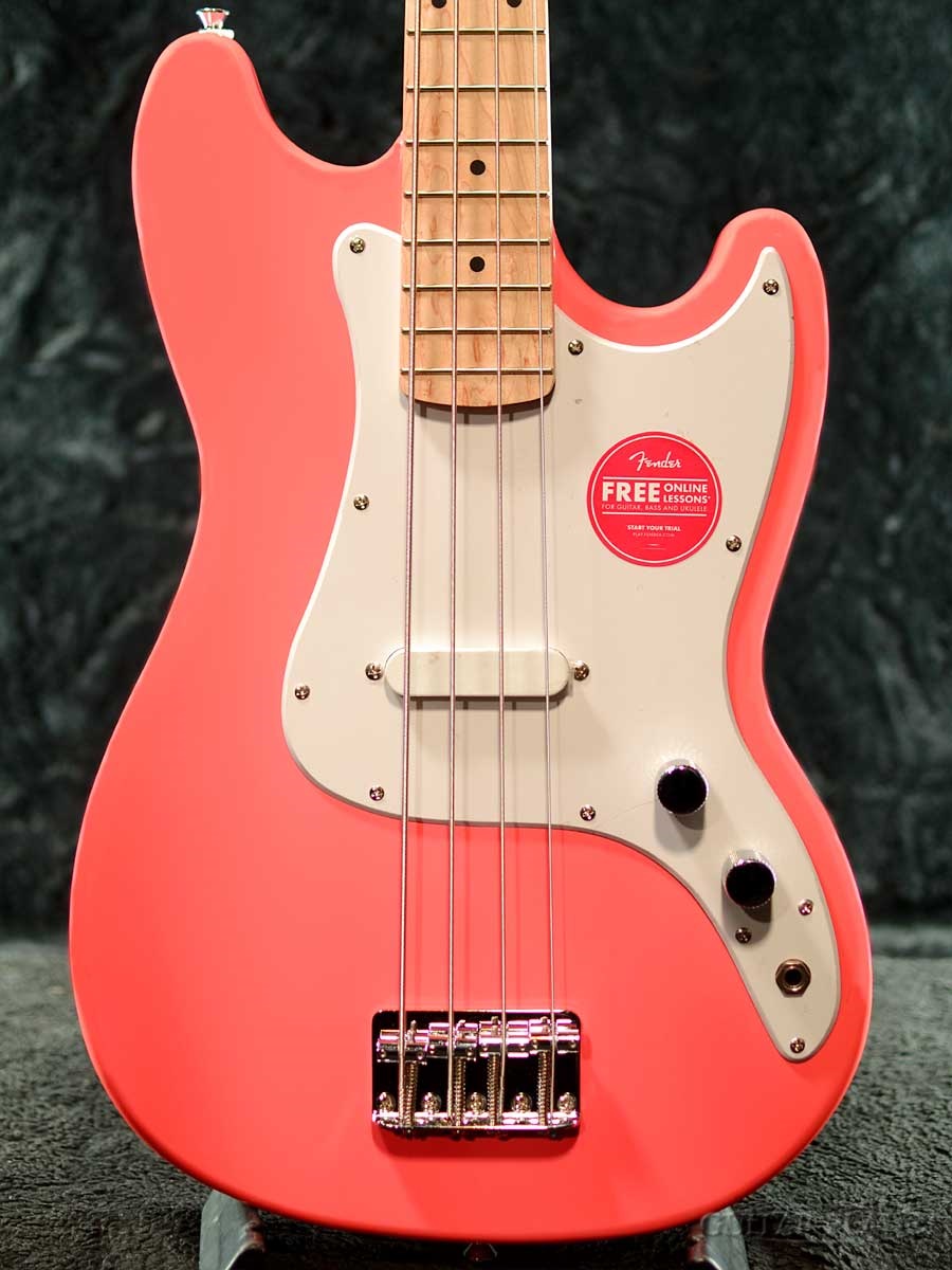 Squier by Fender《未展示品!!》Sonic Bronco Bass -Tahitian Coral