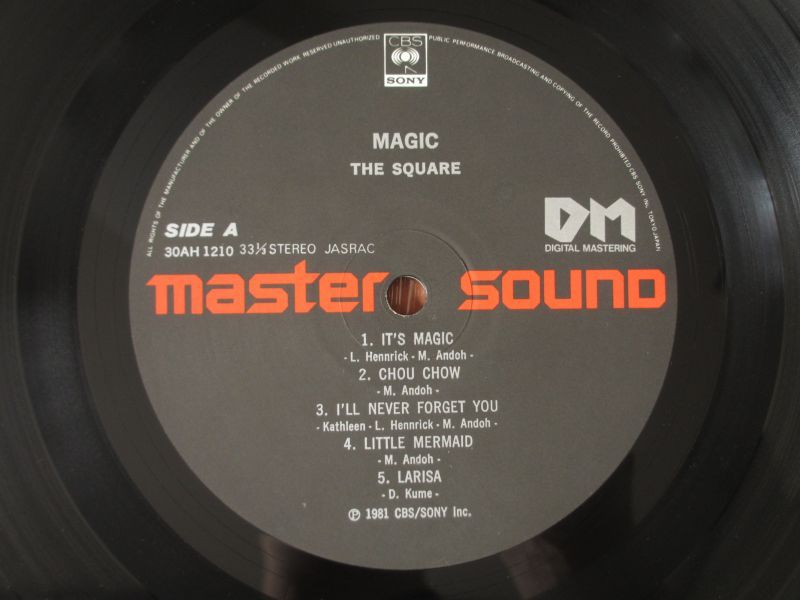 高音質マスターサウンド盤！□ザ・スクエア = Square / マジック