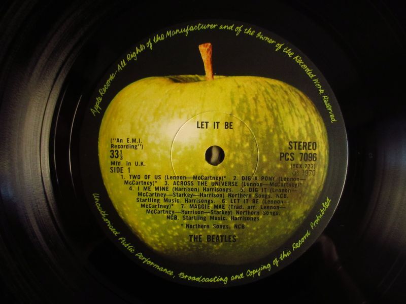 The Beatles / Let It Be - Guitar Records