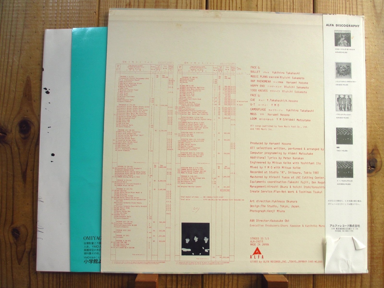 YMO / BGM - Guitar Records