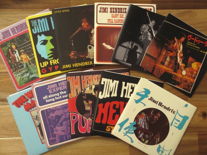 10枚組7inchシングルBOXセット！□Jimi Hendrix / Classic Singles