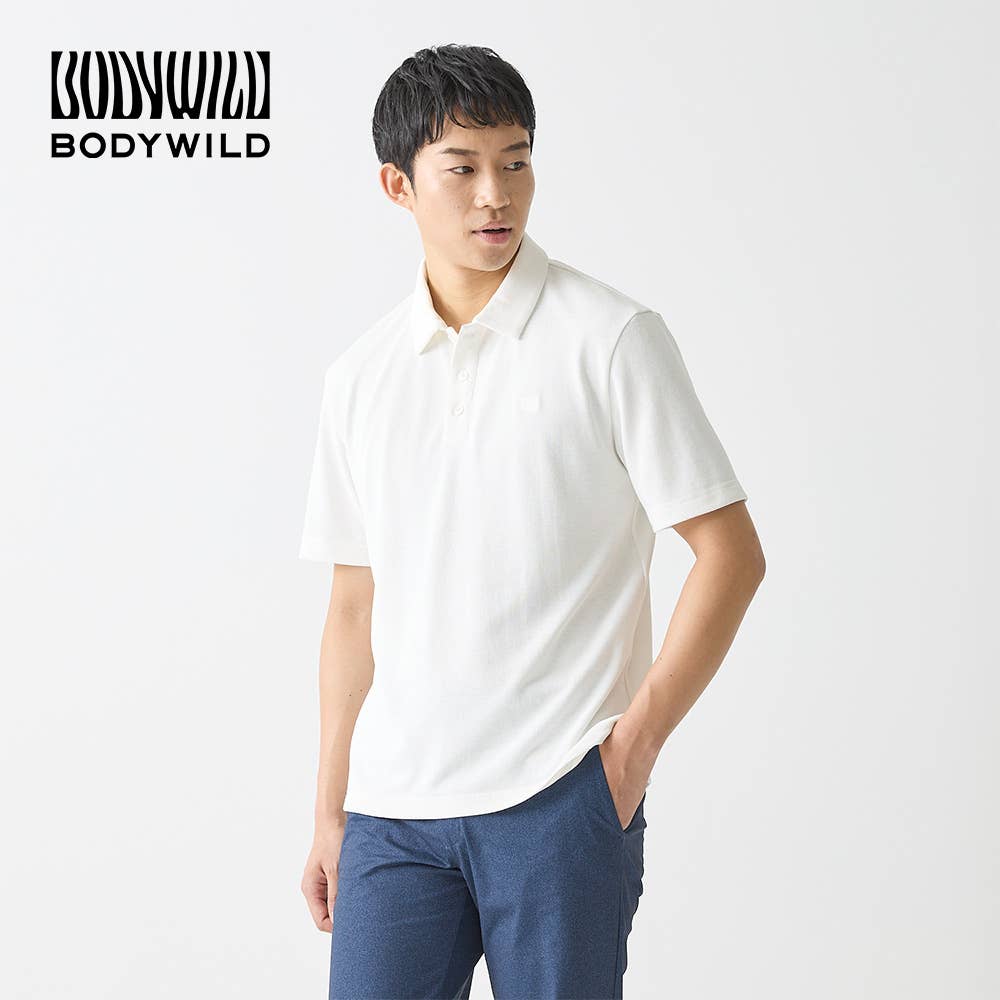 鹿の子・エアドライ】半袖ポロシャツ【SALE】 BDX362 :メンズ トップス