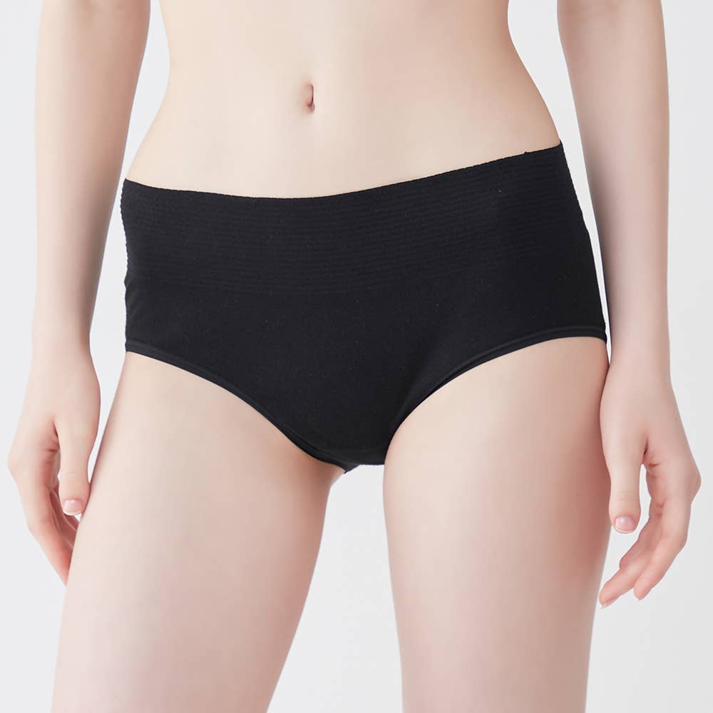 ネット限定お得3枚セット】綿100%シームレス レギュラーショーツ