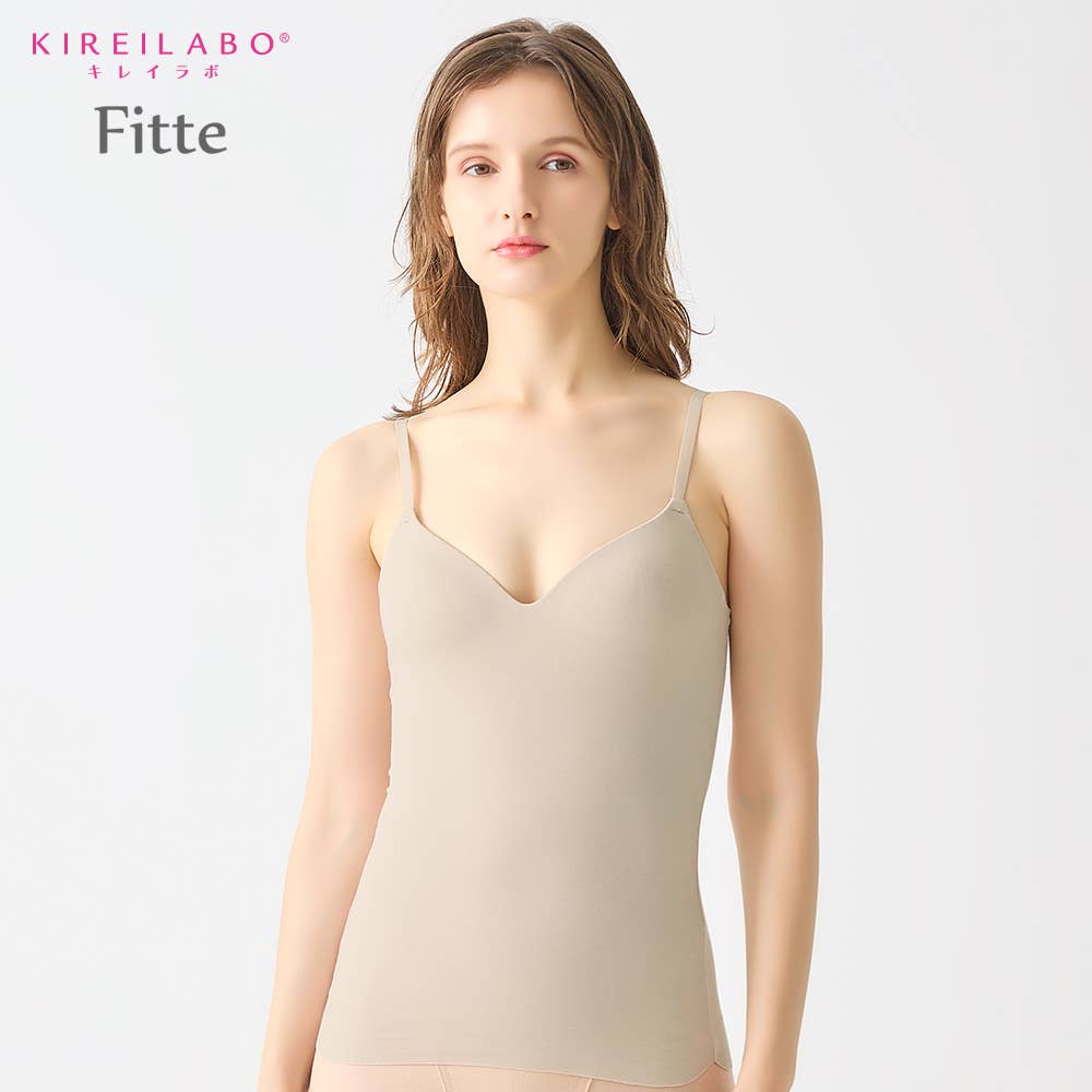 Fitte COOL】ブラキャミソール KB9157K :レディース トップス