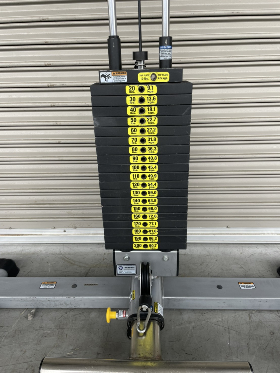 パワーラック CPR-265 ラットローウェイトスタック式（中古）（タフ