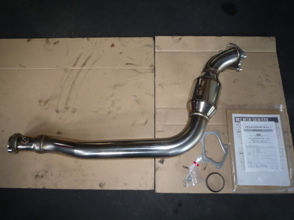 インプレッサWRX STi GDB HKS メタルキャタライザー取付