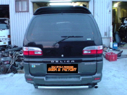 三菱 デリカ スペースギア LED テール 取り付け！｜車の改造修理