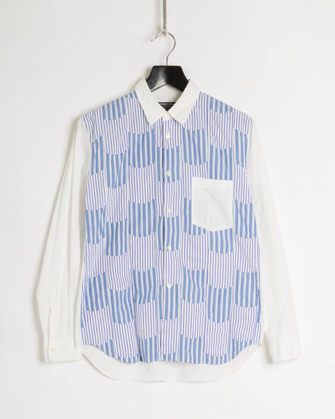 COMME des GARÇONS tricot gathered neck shirt – dot COMME