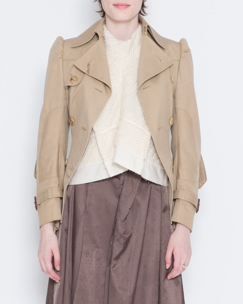 JUNYA WATANABE COMME des GARÇONS trench jacket – dot COMME