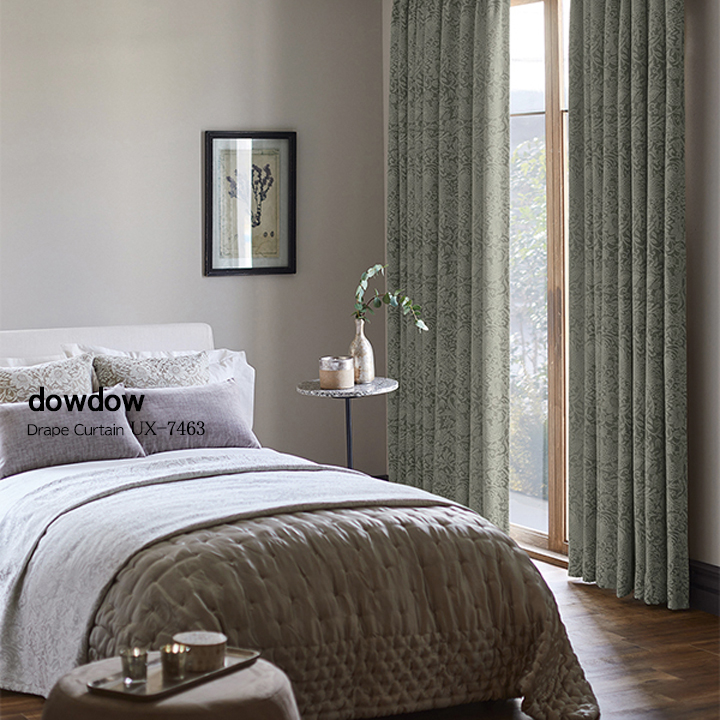 ウィリアム モリス】微起毛の「いちご泥棒」のドレープカーテン【UX