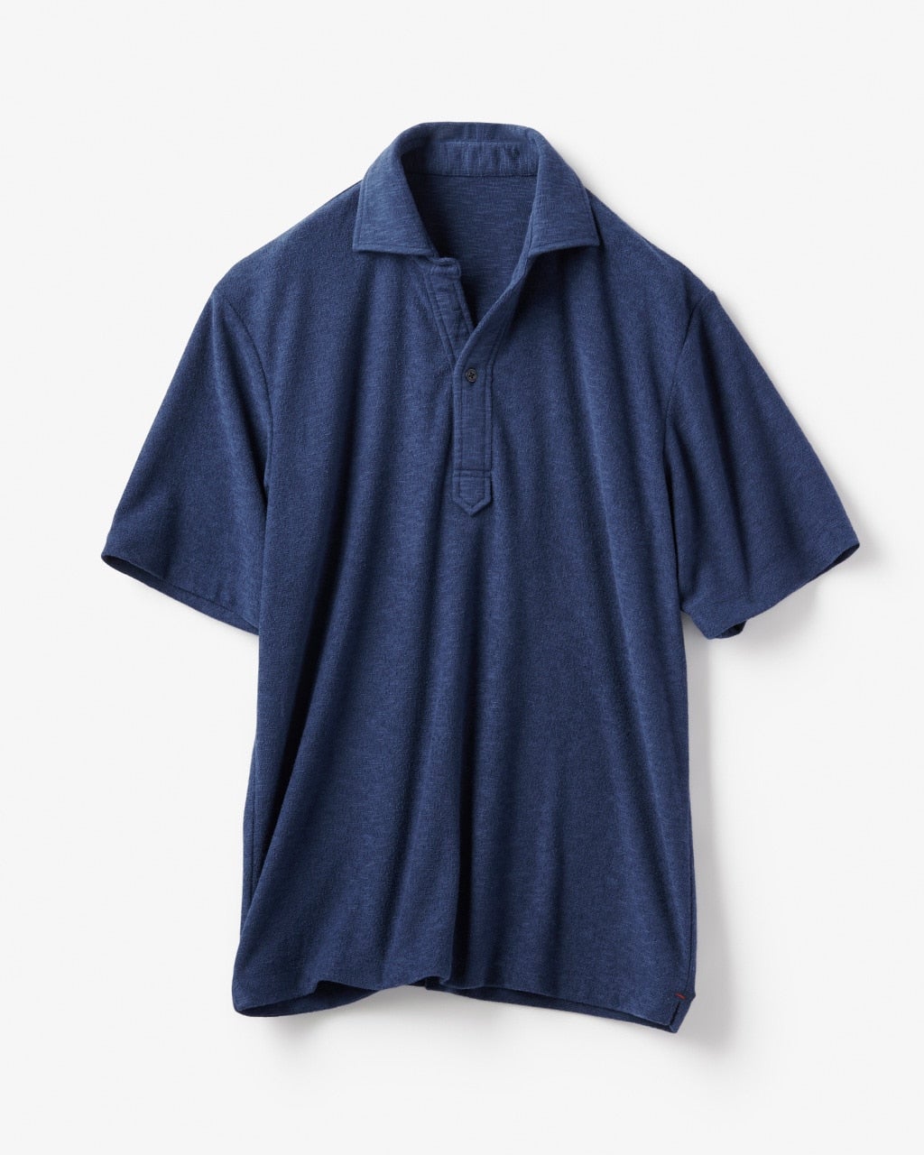 リネン混スラブパイルポロ/DoCLASSE