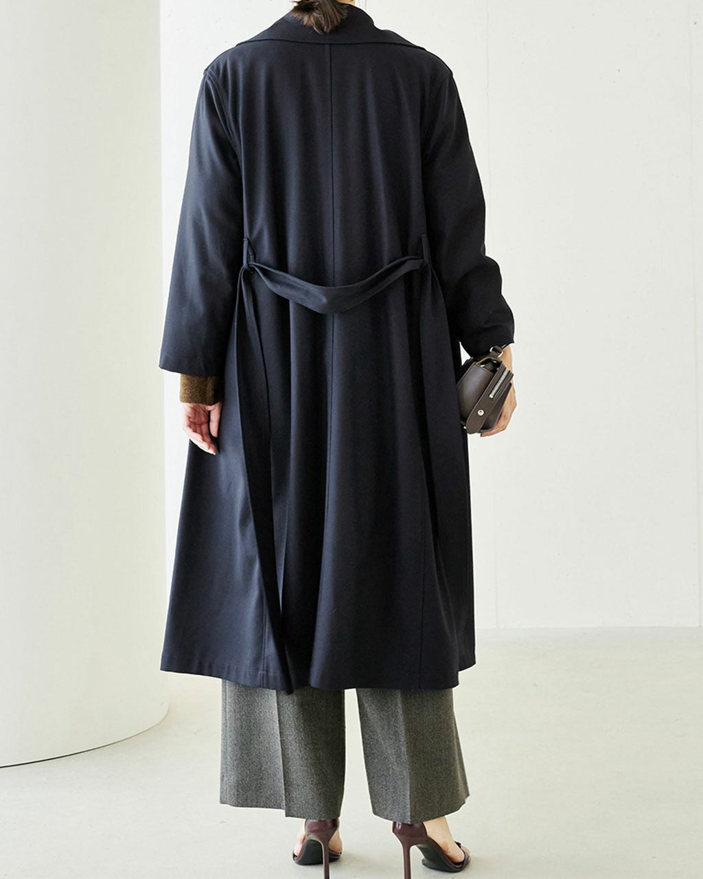 ハイツイストツイル・トレンチコート/DoCLASSE