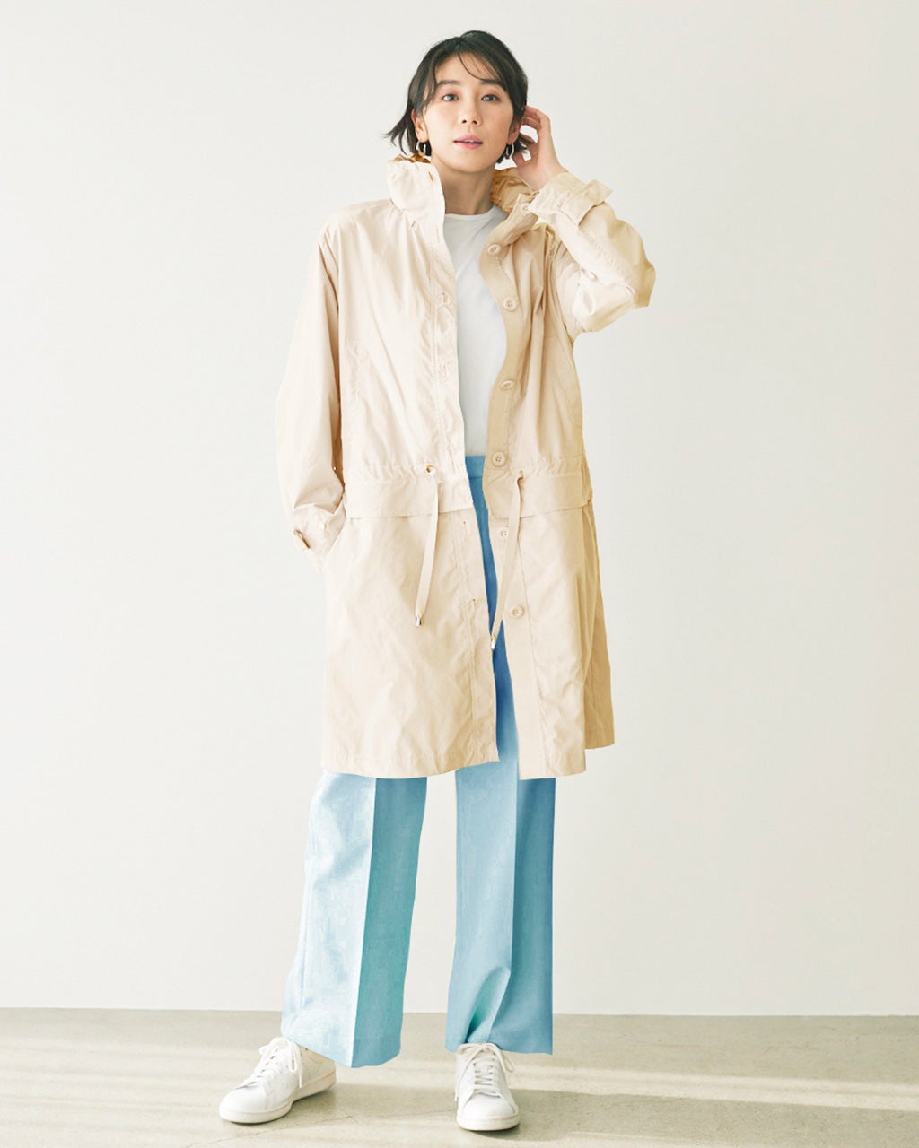 シャンブレータフタ・2WAYコート/DoCLASSE