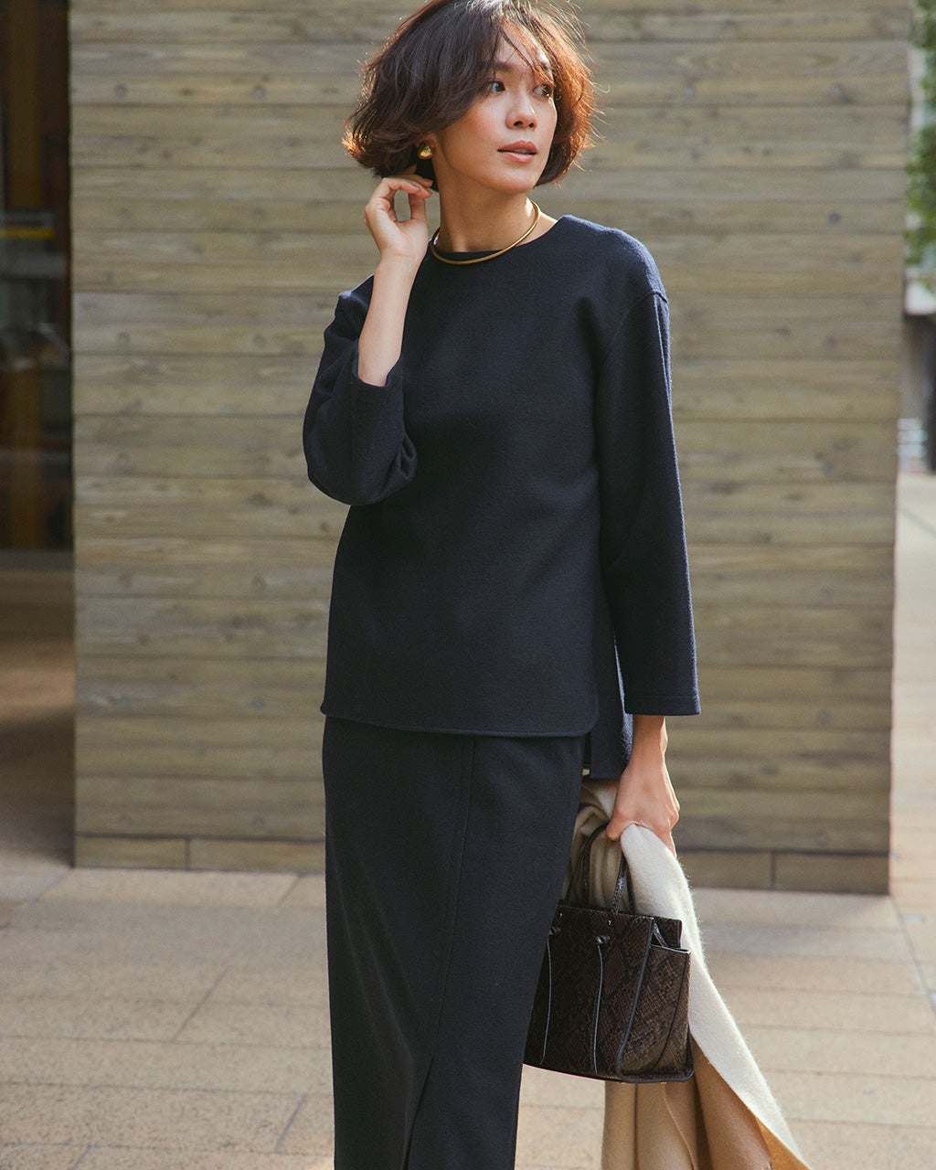 ウールジャージー・セットアップ/DoCLASSE