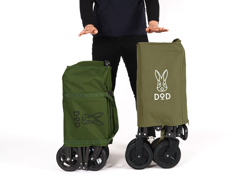 アルミキャリーワゴン（カーキ） C2-534-KH - DOD（ディーオーディー