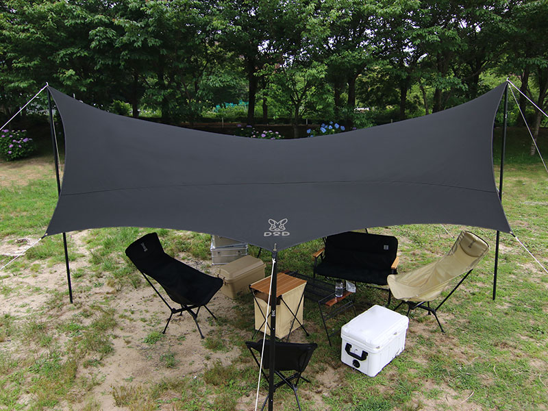 オクラタープ（ブラック）TT8-583-BK - DOD（ディーオーディー）【公式