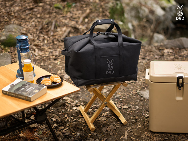 トートハコナール（40L・ブラック） BG1-944-BK - DOD（ディーオー