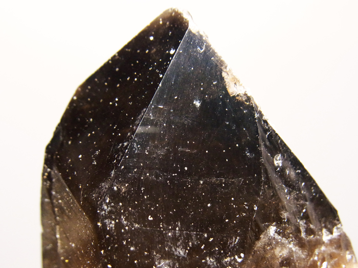 岐阜県蛭川田原産 煙水晶＆玉滴石 (Smoky Quartz & Hyalite / Japan