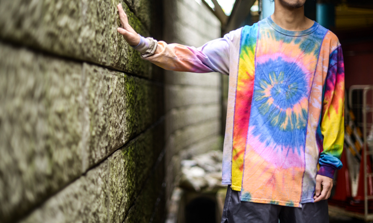 Vol.4002【Rebuild By Needles：5 Cuts L/S Tee – Tie Dye】｜AUBERGE