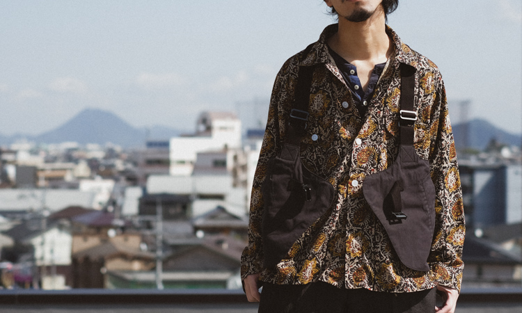 Vol.4192【South2 West8：Smokey Shirt – Printed Flannel / Paisley