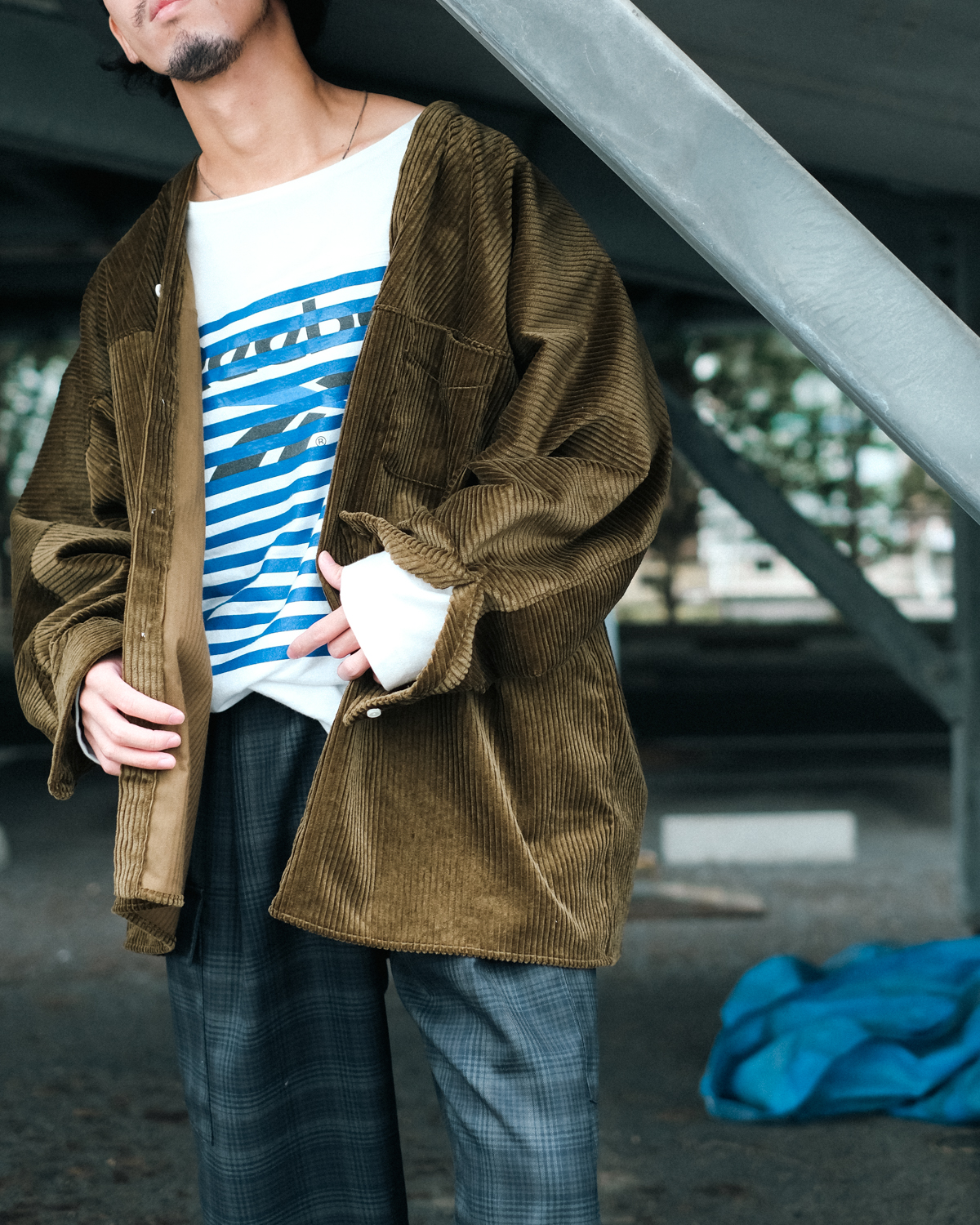 Vol.5601【SUNNY ELEMENT：Museum Shirt】｜AUBERGE・Needles