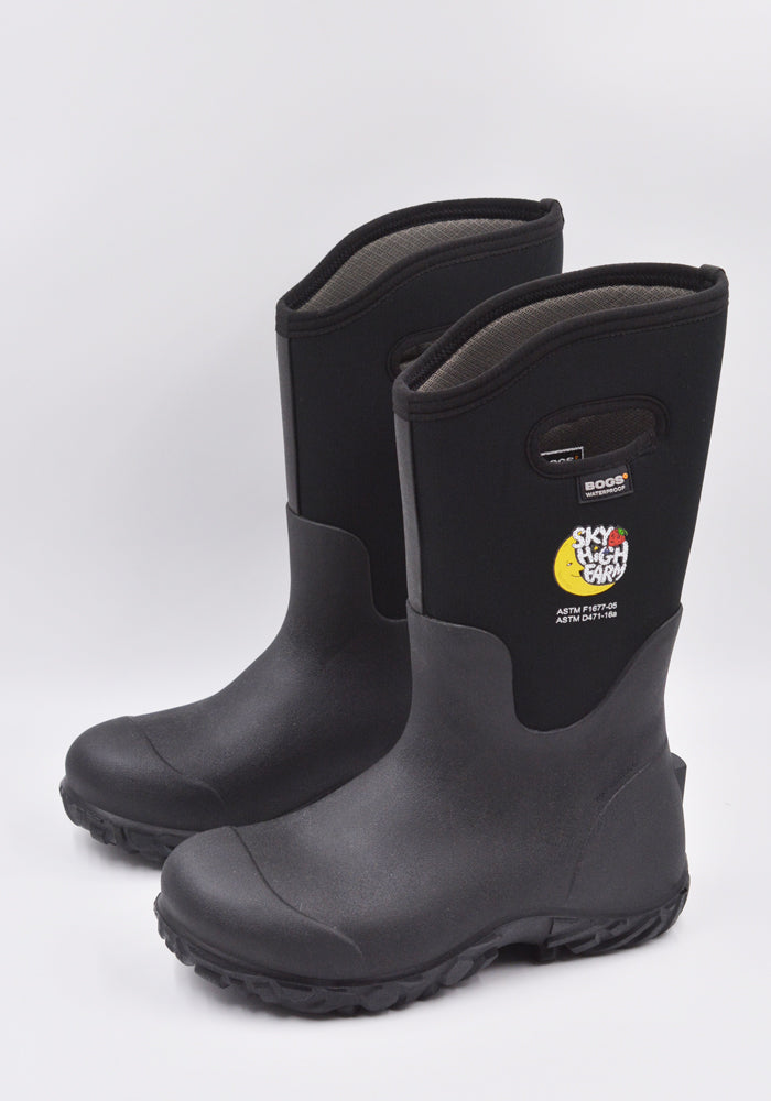 SKY HIGH FARM BOGS WORKWEAR WORKER BOOT BLACK SS23 | 40%OFF SALE