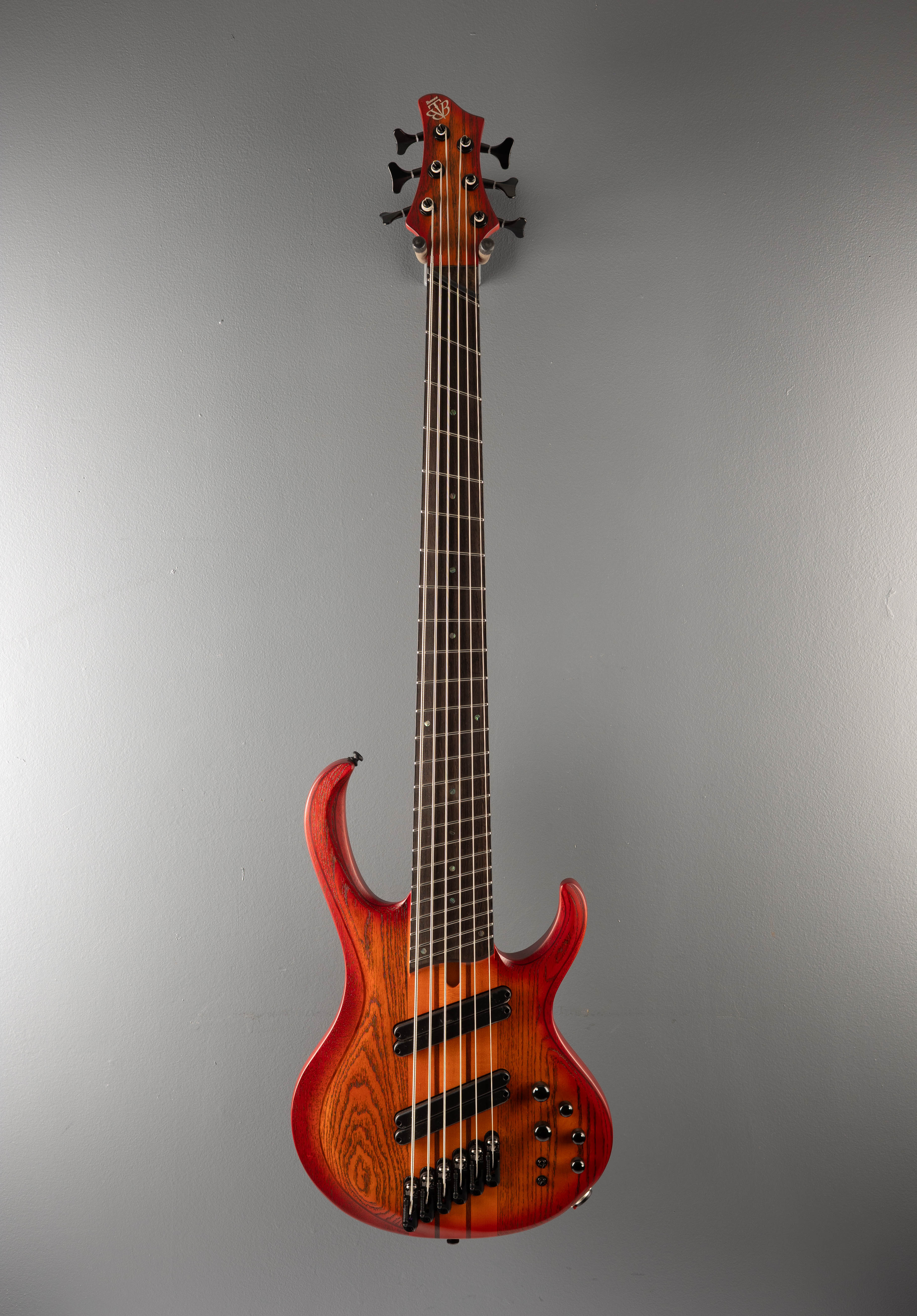 Bass Workshop BTB866MS - Brown Topaz Burst Flat – Dave's Guitar Shop