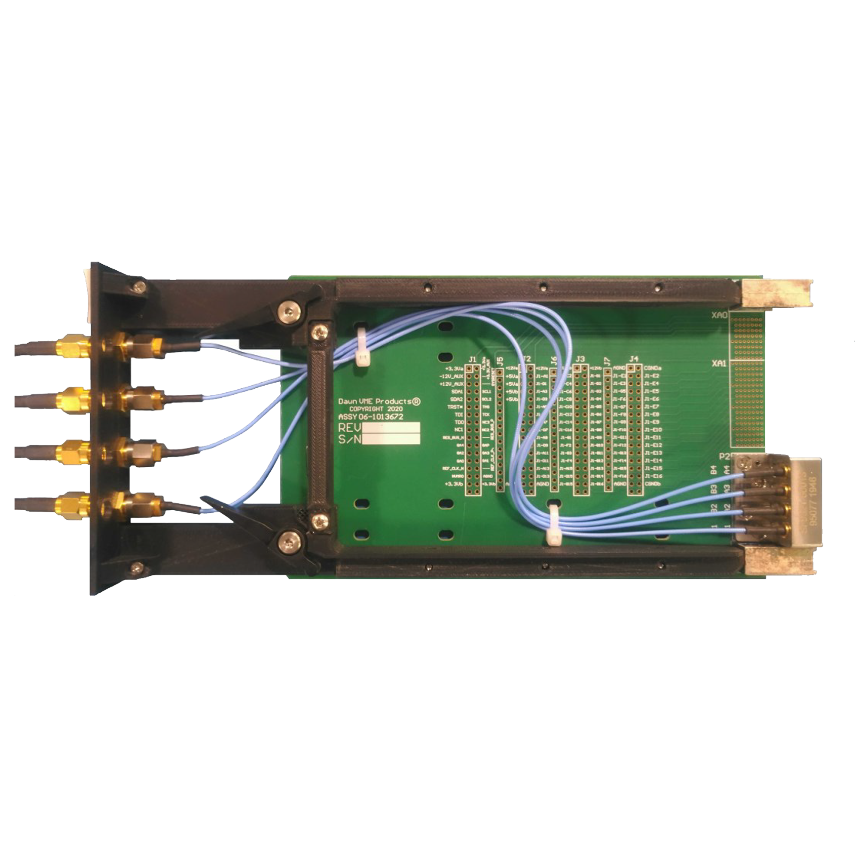VPX-3673 3U VITA 67.3 RF SOSA Compliant Test Extender Card - Dawn