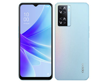 OPPO A77 ブルー SIMフリー｜中古スマホ・中古携帯の激安販売なら