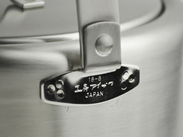 工房アイザワ】ストレートケトル2リットル（ステンレス製サテン仕上げ