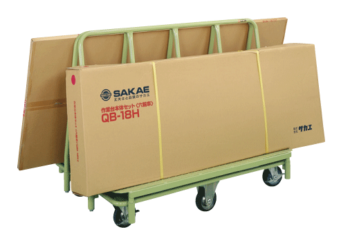 サカエ RTA-128（スチール製長尺運搬立てかけ台車）販売ページ | 物流