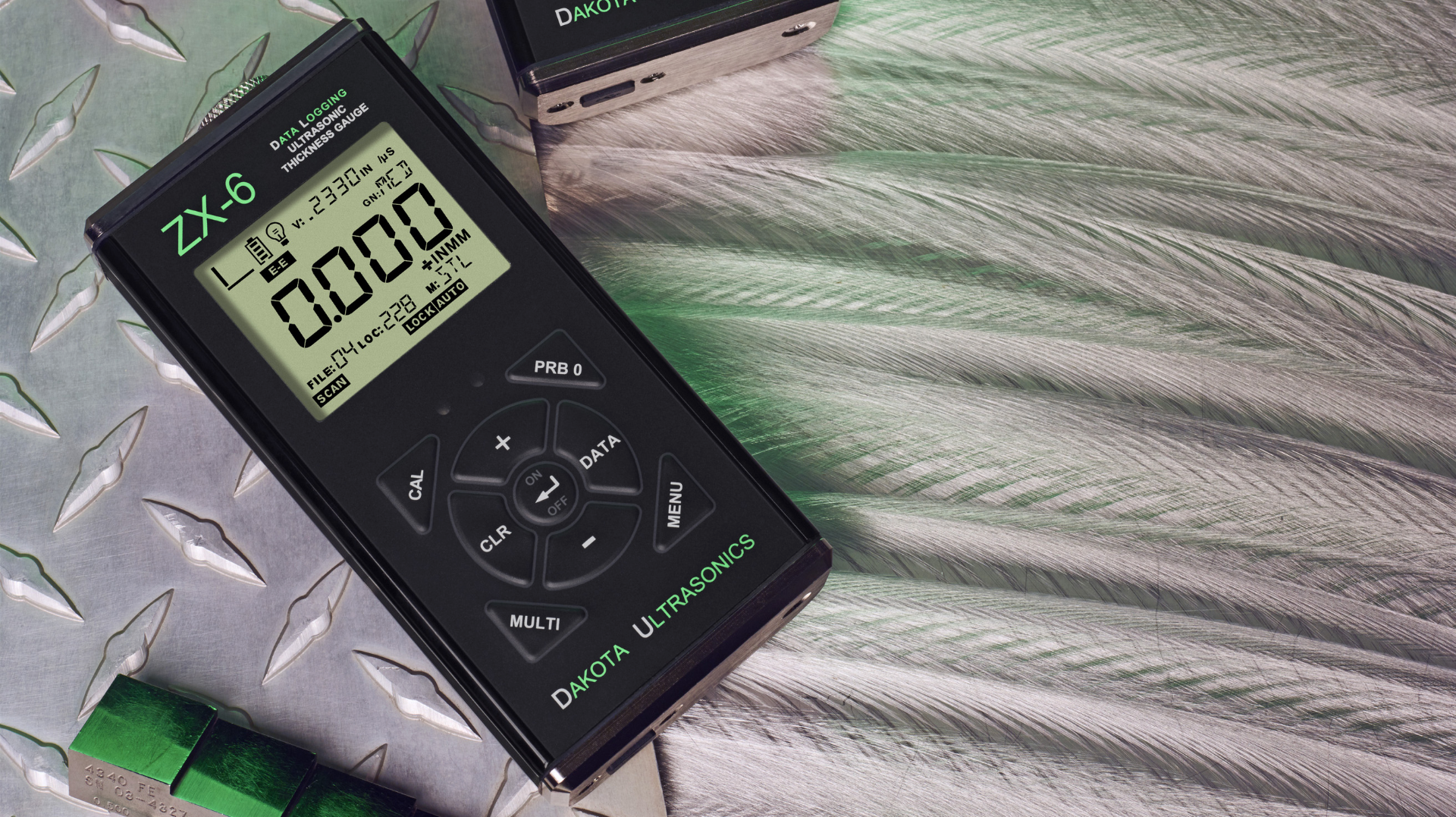 ハイグレード超音波厚さ計 ZX6-DL | ダコタ・ジャパン
