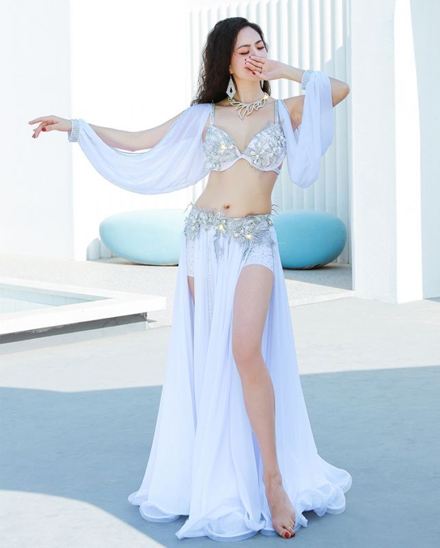 ベリーダンス衣装コスチューム--ブラ＋スカートYC067 - DanceQueen踊姫