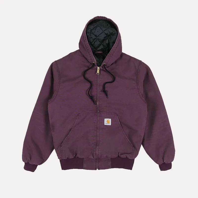 Purple Carhartt Hooded Jacket - Purple Carhartt Jacket