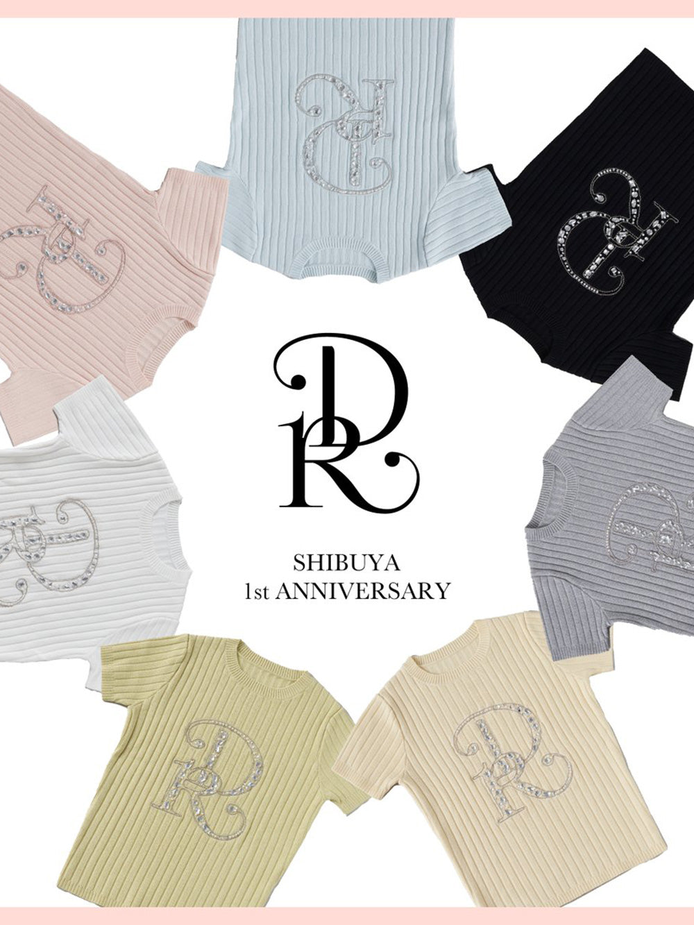 DRビジューリブニットトップス – Darich (ダーリッチ)