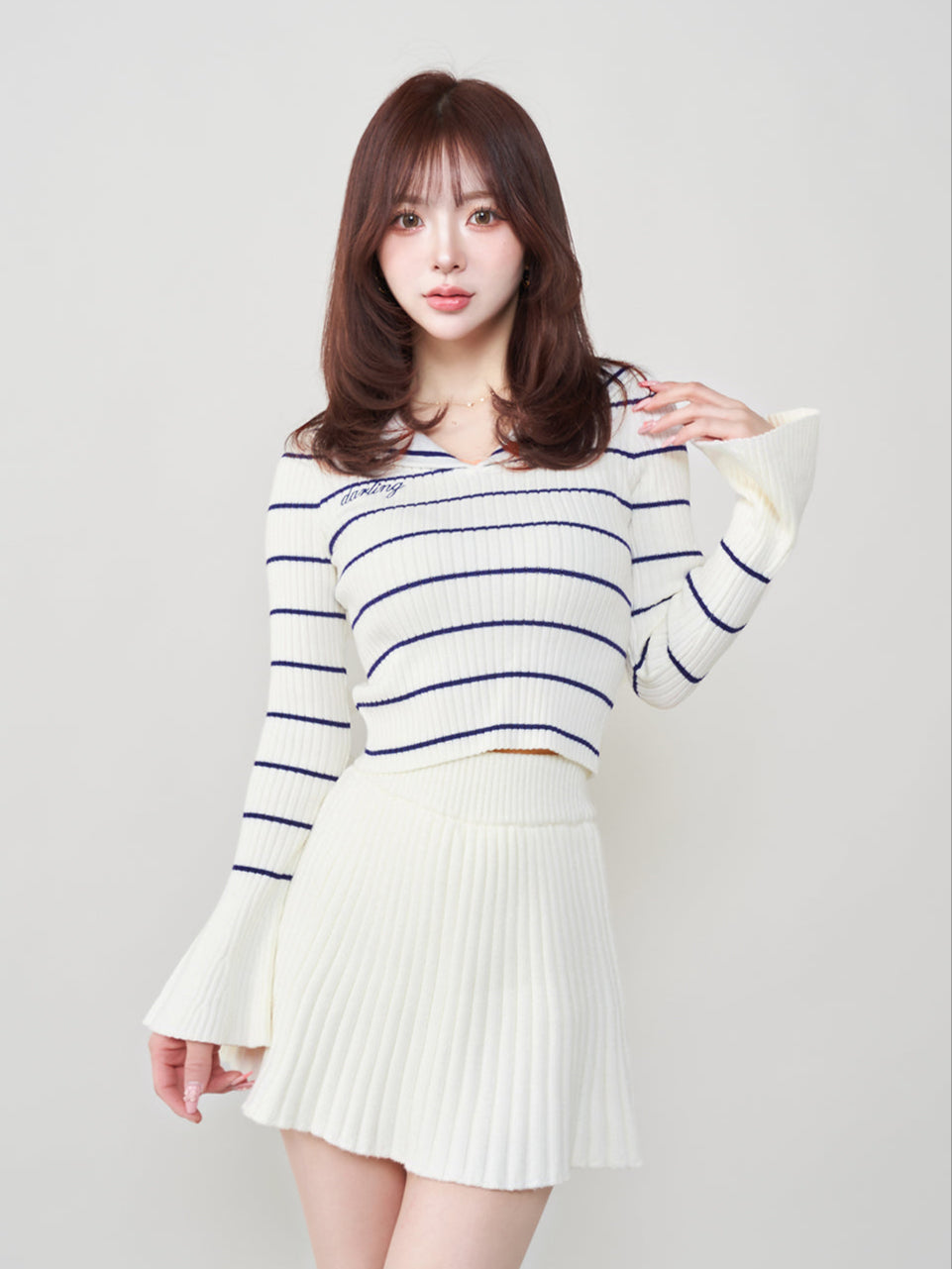 セーラーカラーニットトップス – Darich (ダーリッチ)