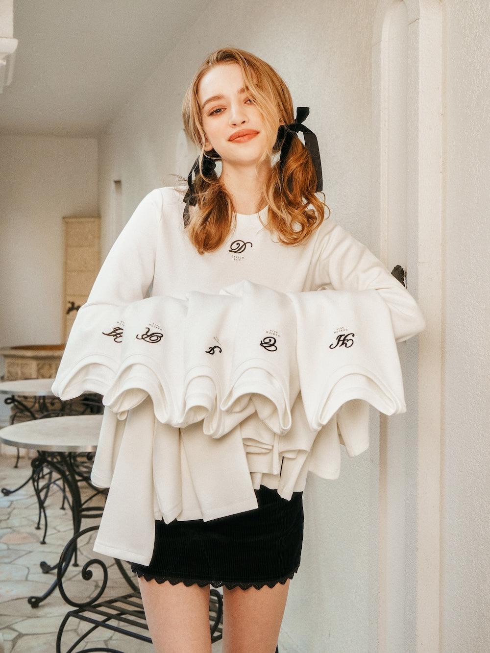 イニシャルロングTシャツ – Darich (ダーリッチ)