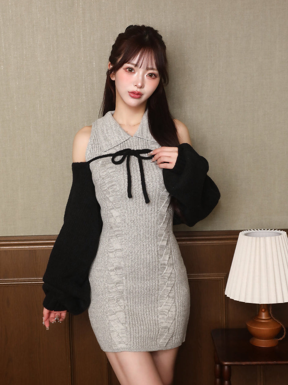 シャギーチェックミニワンピース – Darich (ダーリッチ)