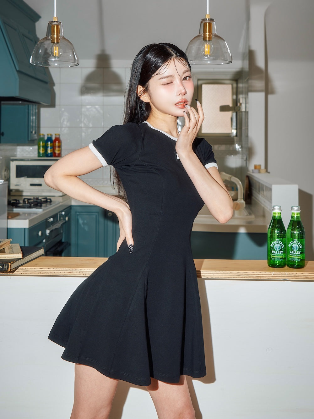 カットフレアミニワンピース – Darich (ダーリッチ)