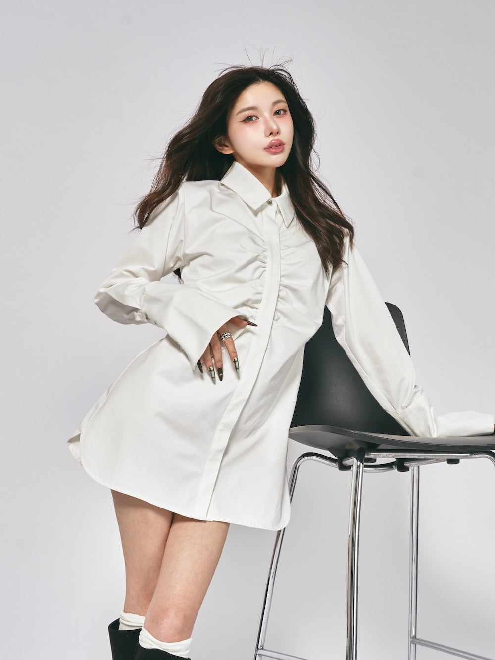 ウエストカーブシャツワンピース – Darich (ダーリッチ)