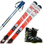 スキー3点セット ジュニア用 ROSSIGNOL ロシニョールのレンタル