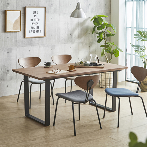 ウォールナット突板ダイニングテーブル DT-MKRI 後藤家具物産株式会社