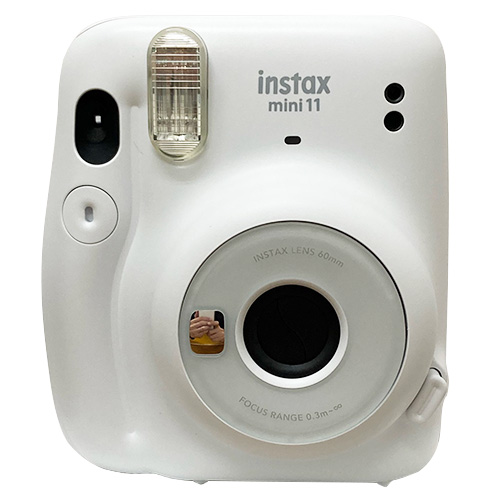 インスタックスミニ11ホワイト チェキカメラ instax カメラ