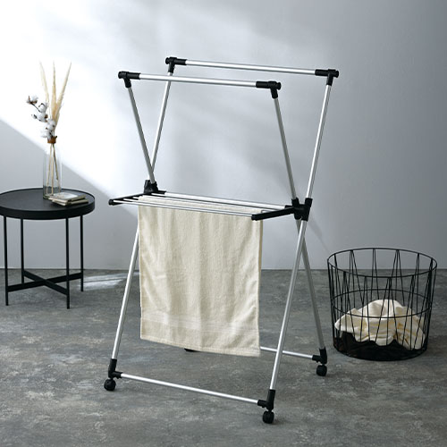 軽いアルミ室内物干し X型 DCM 室内物干 X型 | ホームセンター通販は