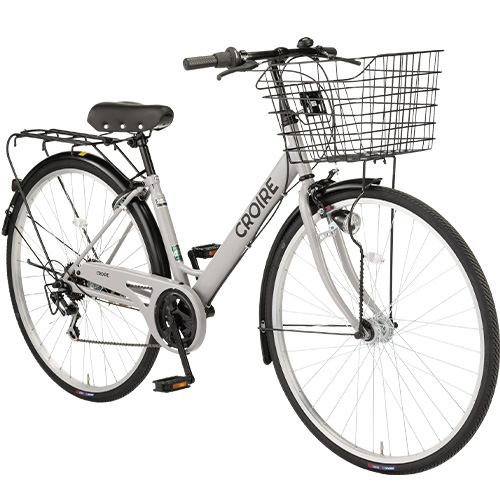 店舗受取限定】パンクしにくいシティ自転車 クルワール 27インチ 外装6