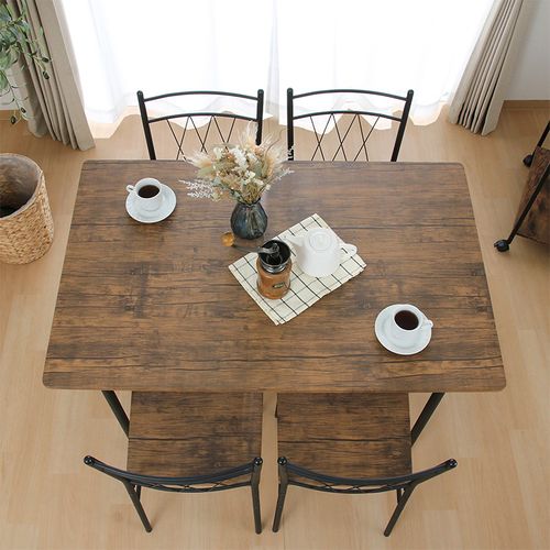 KDダイニング5点セット フルーレ 98856 不二貿易 ダイニングテーブル