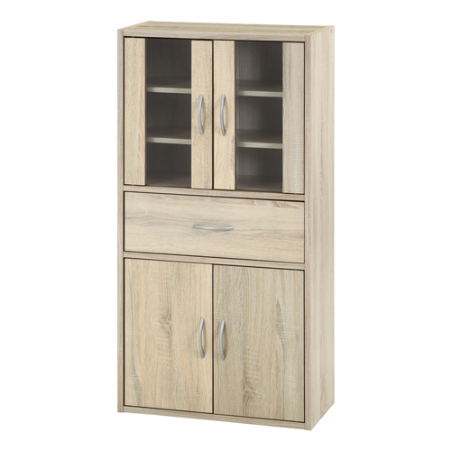 ミドルキッチンキャビネット ホワイトオーク 70691 不二貿易